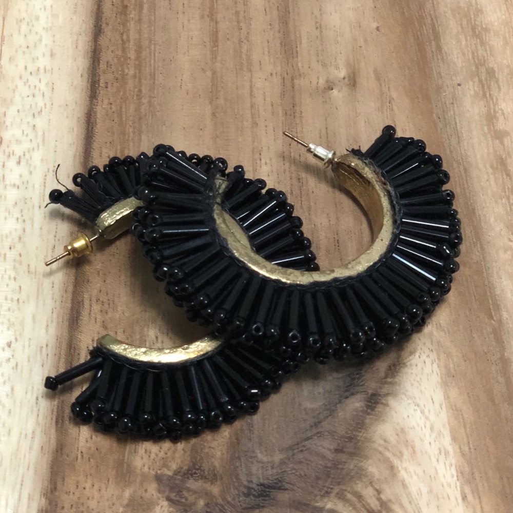 Black earrings